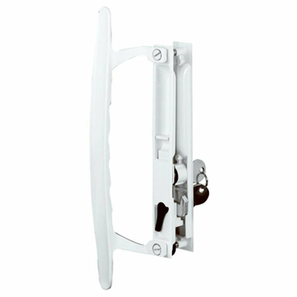 Prime-Line Patio Sliding Door Handle Set, White 217353